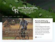 Tablet Screenshot of gentlereformation.com